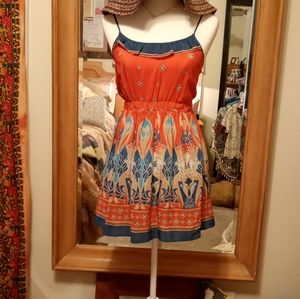 100% Silk Sun Dress